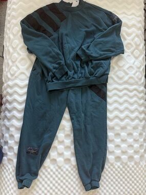 adidas Anthony Edwards sweatshirt
 with Black Logo Accents